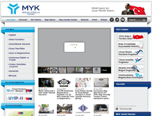 Tablet Screenshot of myk.gov.tr